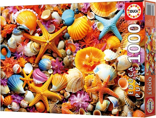 Educa jigsaw puzzle Shell Collage 1000 pieces - puzzle adults-2