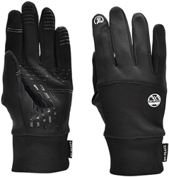 Six Peaks winter gloves thermal fleece black small sport