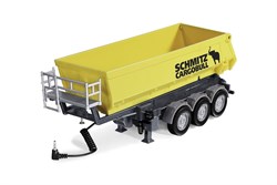 Siku 3-axle tipping semi-trailer toy vehicle 1:32 yellow metal