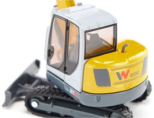 Siku Wacker Neuson ET65 excavator toy 1:50 yellow metal plastic-3