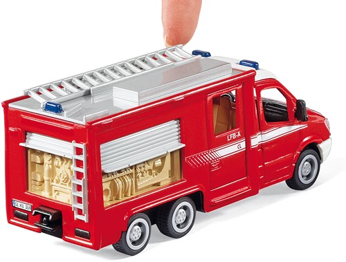 Siku Mercedes-Benz fire engine 1:50 toy vehicle 6x6-2