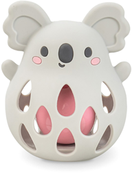 Tiger Tribe silicone rattle koala - baby sensory toy