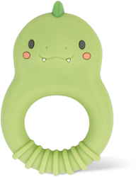Tiger Tribe silicone teether dino - baby teething toy