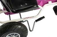 Ferbedo go-kart AirRunner white-purple with air tires for kids-2