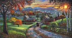 SunsOut puzzle Sleepy Hollow Farm - jigsaw puzzle 509 pieces