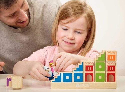 Smart Games wooden puzzle game Camelot Jr - 48 challenges - logic game-3