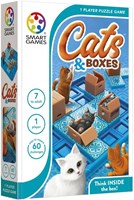 Smart Games logic game cat puzzle - Cats & Boxes - 60 challenges