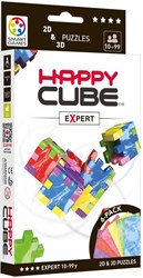 Smart Games 3D Puzzle Happy Cube Expert 6 Colours - Educational Toy