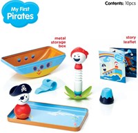 Smartmax magnetic pirate toy building set - My First Pirates-2
