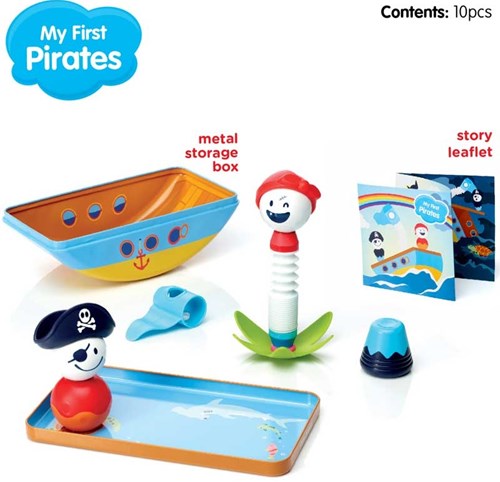 Smartmax magnetic pirate toy building set - My First Pirates-2
