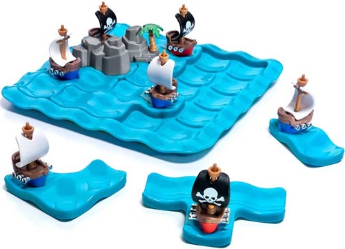 Smart Games pirate game Pirates Crossfire - logic puzzle with 80 challenges-2