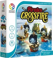 Smart Games pirate game Pirates Crossfire - logic puzzle with 80 challenges