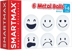 Smartmax magnetic construction toy Xtension set 6 balls