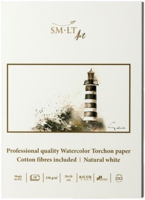 SMLT SMLT Aquarelblok Professional A4 250gr 10 vel