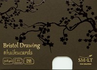 SMLT haiku cards Bristol paper A6 308gsm 20 sheets sketching