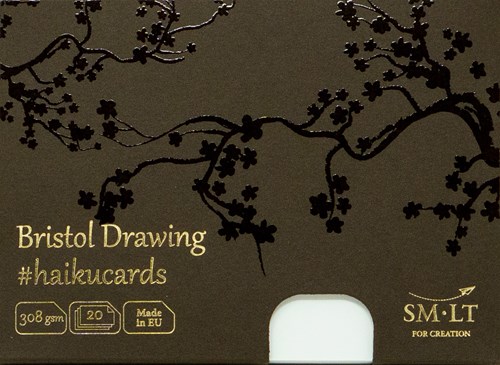 SMLT haiku cards Bristol paper A6 308gsm 20 sheets sketching