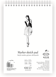 SMLT marker drawing pad A5 100gsm 40 sheets paper for markers