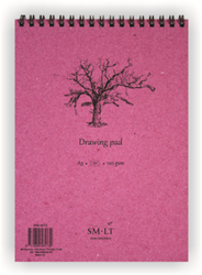 SMLT ring binder drawing pad A5 120gsm 60 sheets sketchbook paper