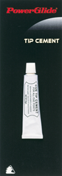 PowerGlide cue tip glue professional cue adhesive white billiard accessory