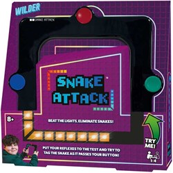 Educational game Snake Attack multicolor cardboard for kids