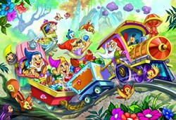 Eurographics puzzle Snow White and the Seven Dwarfs - 35 pieces cardboard
