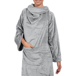 Fleece deken met mouwen 135x172cm