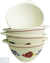 Boerenbont soup bowl ceramic set of 6 pieces - tableware