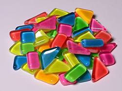 Colourful Mosaics mosaic toy Soft Glass Glow in the Dark 100 g