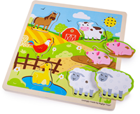 Bigjigs Sound Puzzle Farm