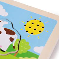 Bigjigs Sound Puzzle Farm-2