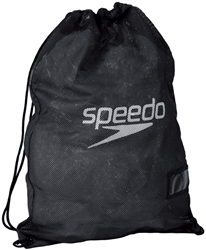 Speedo mesh swim bag - Equipment Wet Suit Bag - black - 35 liters