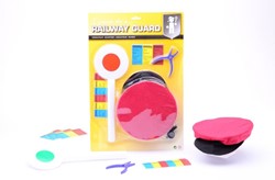 Johntoy Conductor playset on card