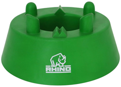Rhino rugby kicking tee eco - sustainable rugby accessory green