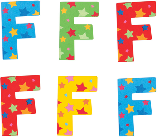Bigjigs Star Letter F (6)