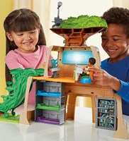 Hasbro Star Wars playset Tenoo Temple with action figures and lights-3