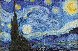Educa jigsaw puzzle Starry Night miniature 1000 pieces art puzzle adults