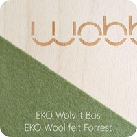 Wobbel Starter Transparent felt Forest-3