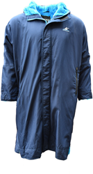 SwimTech parka robe waterproof navy/blue XSmall for kids