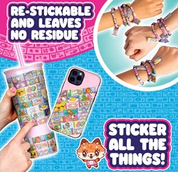 Sticki Rolls sticker book pack - Sticki Book Volume 3 - sticker fun