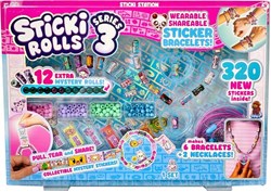 Sticki Rolls craft set Sticki Station with 320 stickers