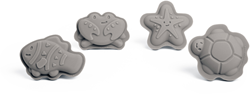 Bigjigs Stone Grey Character Sand Moulds