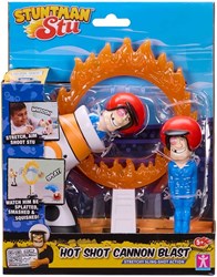 Chillfactor stunt toy Stuntman Stu Hot Shot Cannon launcher set