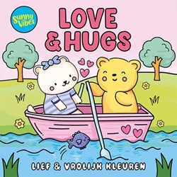 Lantaarn colouring book Sunny vibes Love & Hugs for relaxation and creativity