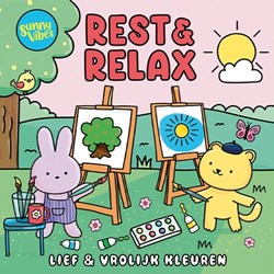 Lantaarn sunny vibes rest and relax children's book
