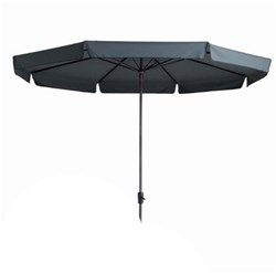 Madison garden parasol Syros round 350cm grey UV protection water-repellent