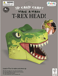 Fiesta Crafts T-Rex 3D Mask Card Craft