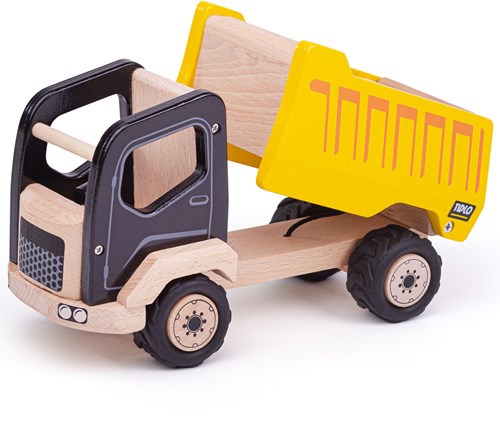 Tidlo tipper truck wooden toy dump truck for children