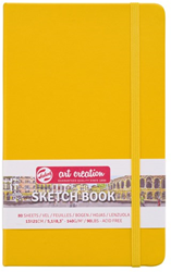 Talens sketchbook gold yellow 13x21 cm 140gsm 80 sheets Art Creation