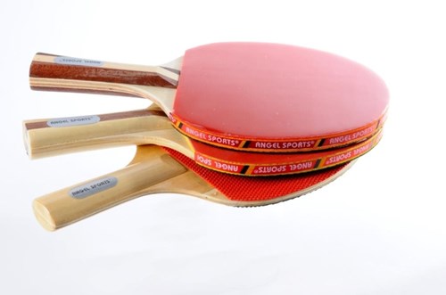 Angel Sports table tennis bat 2 star - ping pong paddle for kids and adults-2