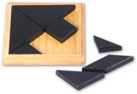 Longfield Tangram blank wood in box 13*13cm340742-2